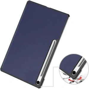 Wholesale Bizon Case Tab Croc Samsung Galaxy Tab S10 FE+ Plus navy blue - BIZ9350 - {ean13} - Hurt