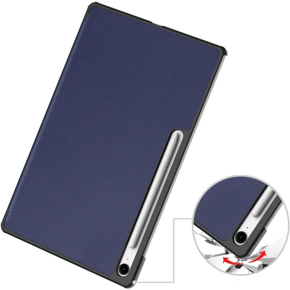 Wholesale Bizon Case Tab Croc Samsung Galaxy Tab S10 FE+ Plus navy blue - BIZ9350 - {ean13} - Hurt