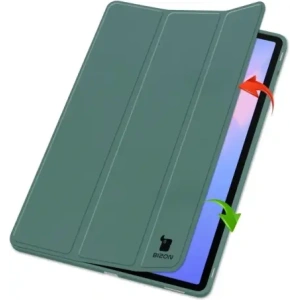 Hurtownia GSM - Bizon Case Tab Lizard Samsung Galaxy Tab S10 FE+ Plus verde închis - BIZ9351 - {ean13} - Hurt
