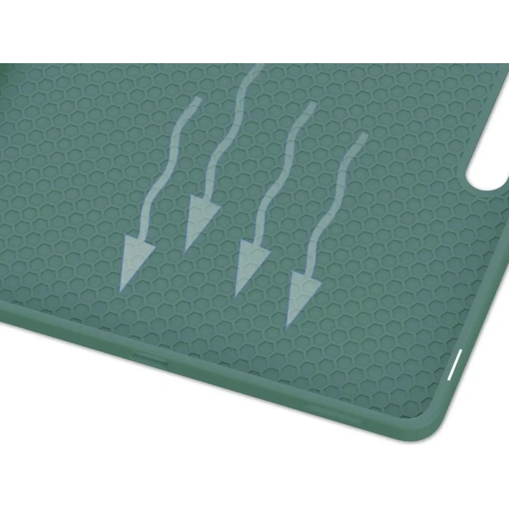 Hurtownia GSM - Bizon Case Tab Lizard Samsung Galaxy Tab S10 FE+ Plus verde închis - BIZ9351 - {ean13} - Hurt