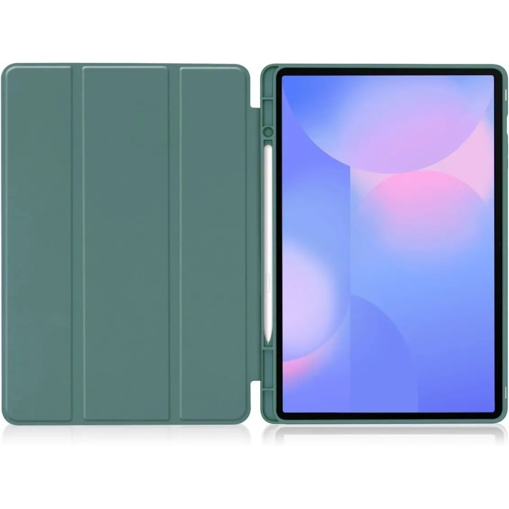 Hurtownia GSM - Bizon Case Tab Lizard Samsung Galaxy Tab S10 FE+ Plus verde închis - BIZ9351 - {ean13} - Hurt
