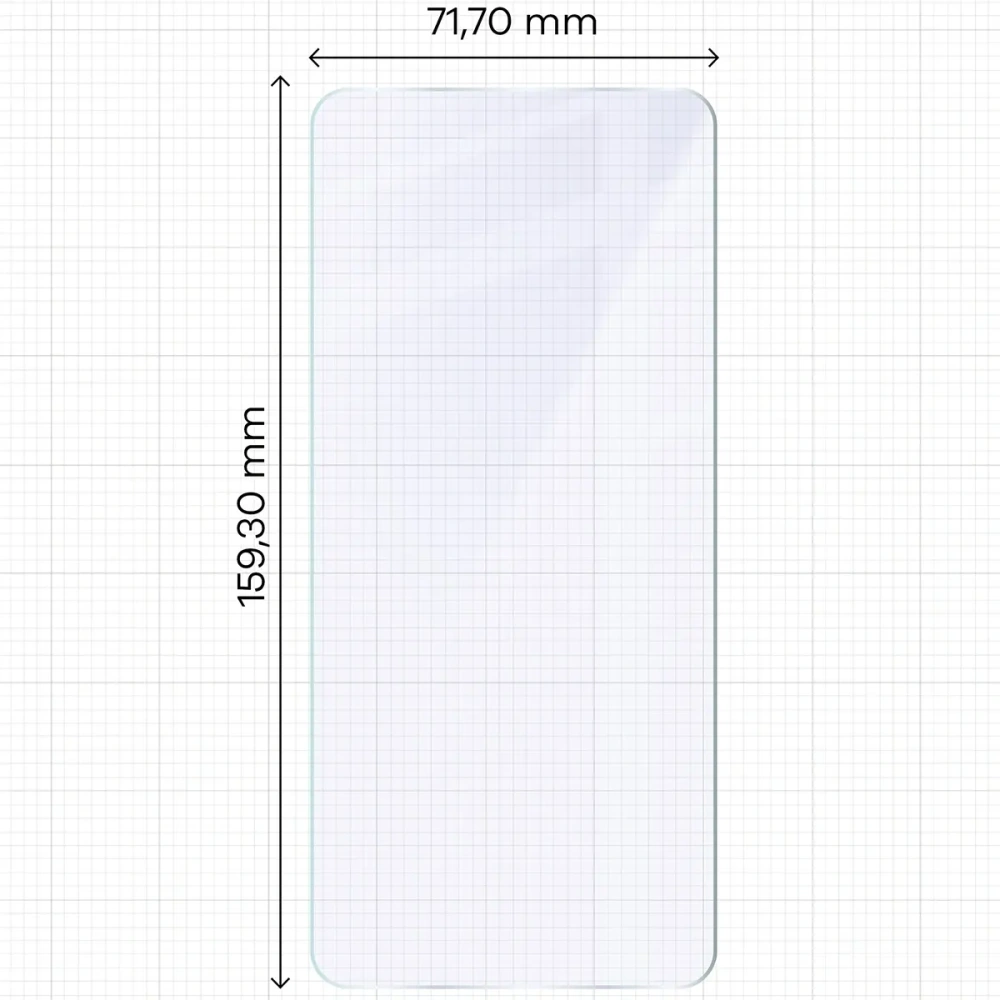 Hurtownia GSM - Elastyczne szkło hybrydowe Bizon Glass Mule do Vivo V50 Lite 4G / 5G - BIZ9353 - {ean13} - Hurt