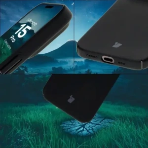 Hurtownia GSM - Bizon Case Lupka Apple iPhone 15 Pro fekete - BIZ9356 - {ean13} - Hurt