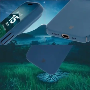 Hurtownia GSM - Bizon Case Lupka Apple iPhone 15 Pro kék - BIZ9357 - {ean13} - Hurt