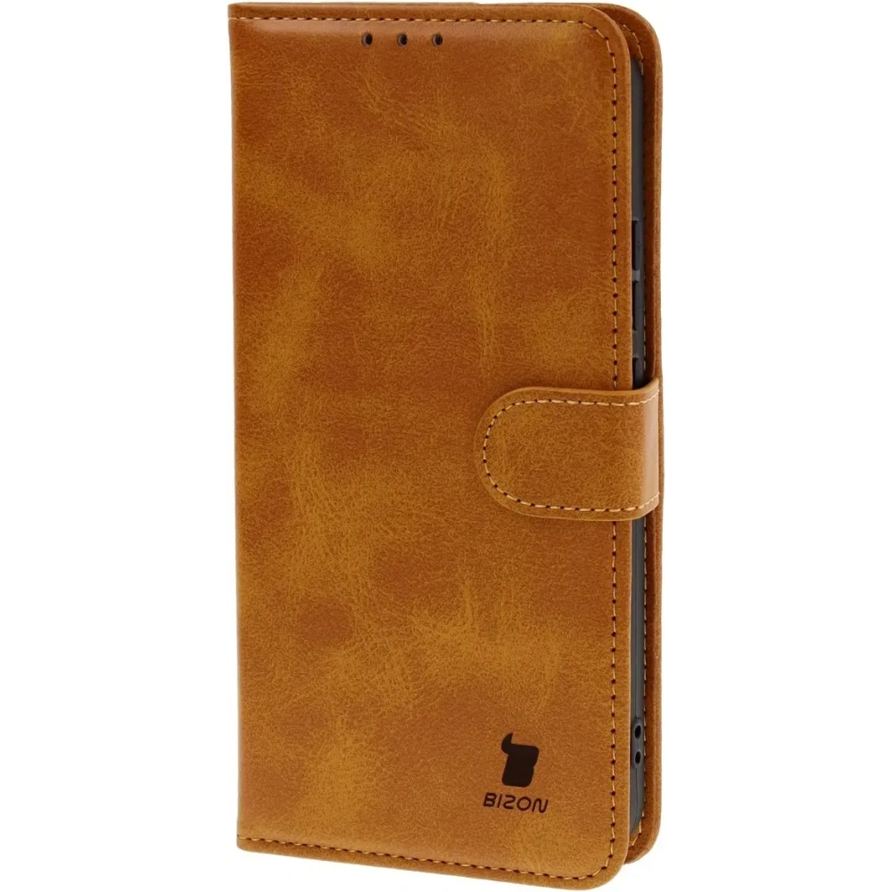 Hurtownia GSM - Etui z klapką Bizon Case Pocket do Oppo Reno13 brązowe - BIZ9358 - {ean13} - Hurt