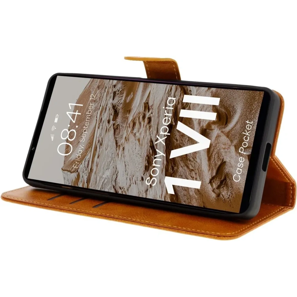 Wholesale Bizon Case Pocket Xperia 1 VII brown - BIZ9361 - {ean13} - Hurt