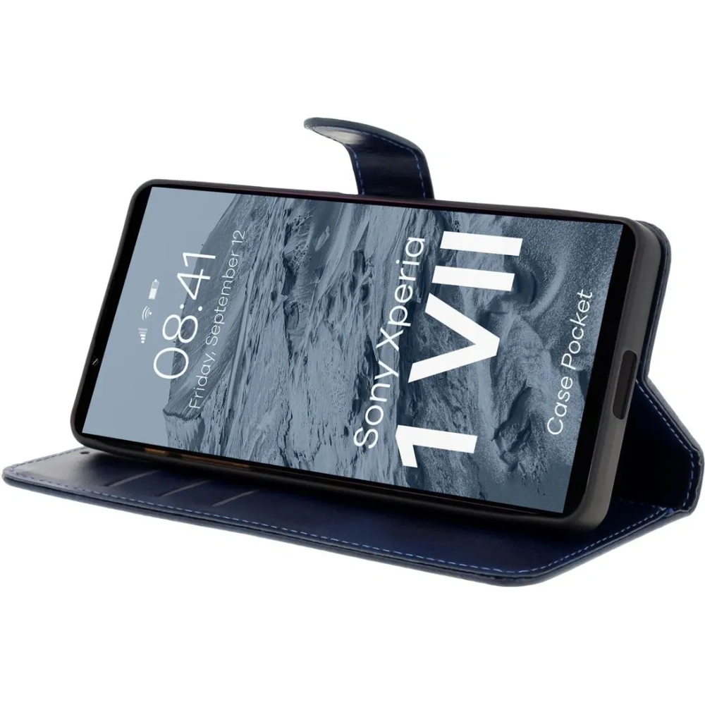 Hurtownia GSM - Bizon Case Pocket Xperia 1 VII albastru marin - BIZ9363 - {ean13} - Hurt