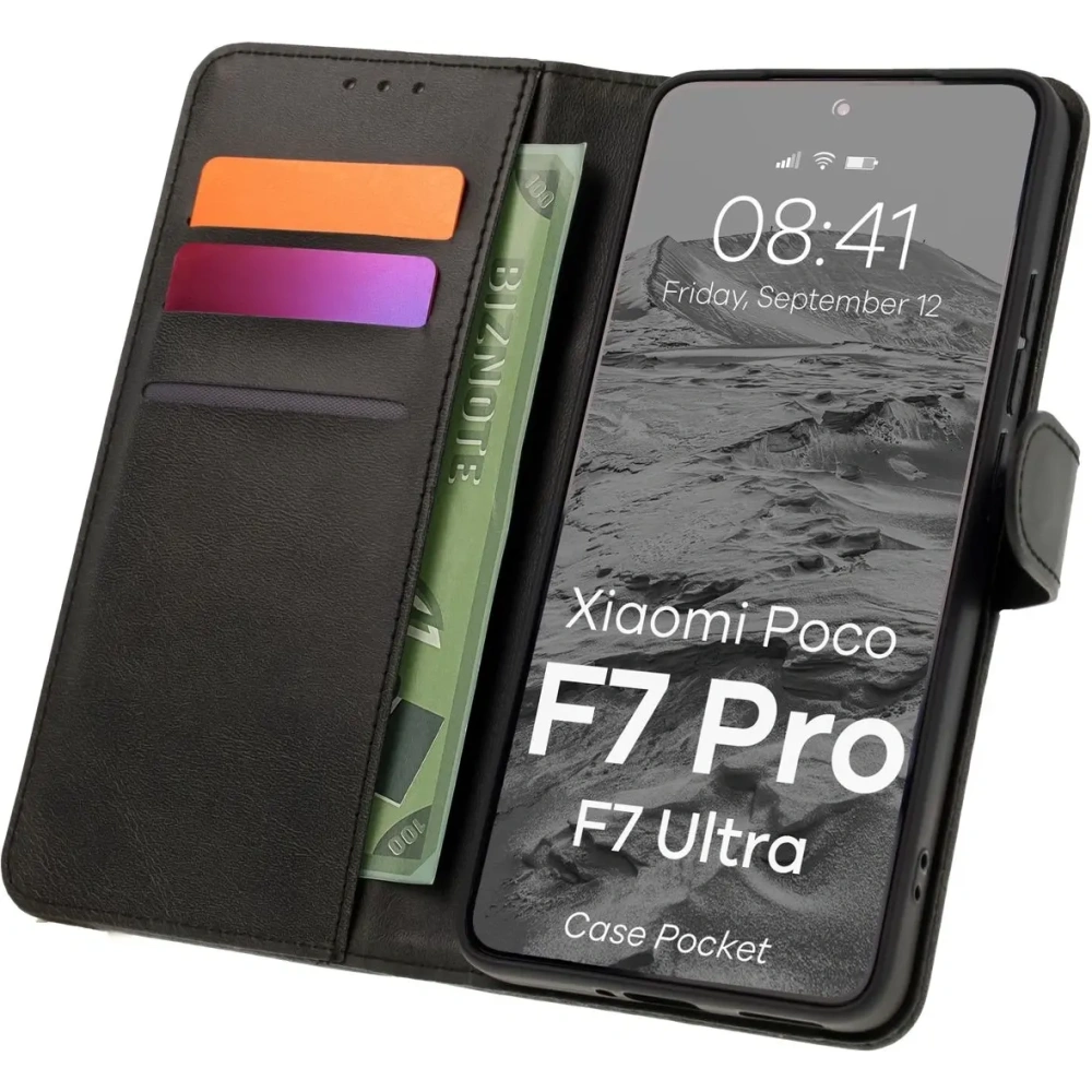 Hurtownia GSM - Bizon Case Tasche Xiaomi POCO F7 Pro / F7 Ultra schwarz - BIZ9364 - {ean13} - Hurt