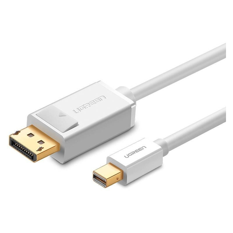 Hurtownia Ugreen - 6957303814763 - UGR373WHT - Kabel Mini DisplayPort do DisplayPort UGREEN MD105, 4K 60Hz, dwukierunkowy, 1.5m (biały) - B2B homescreen