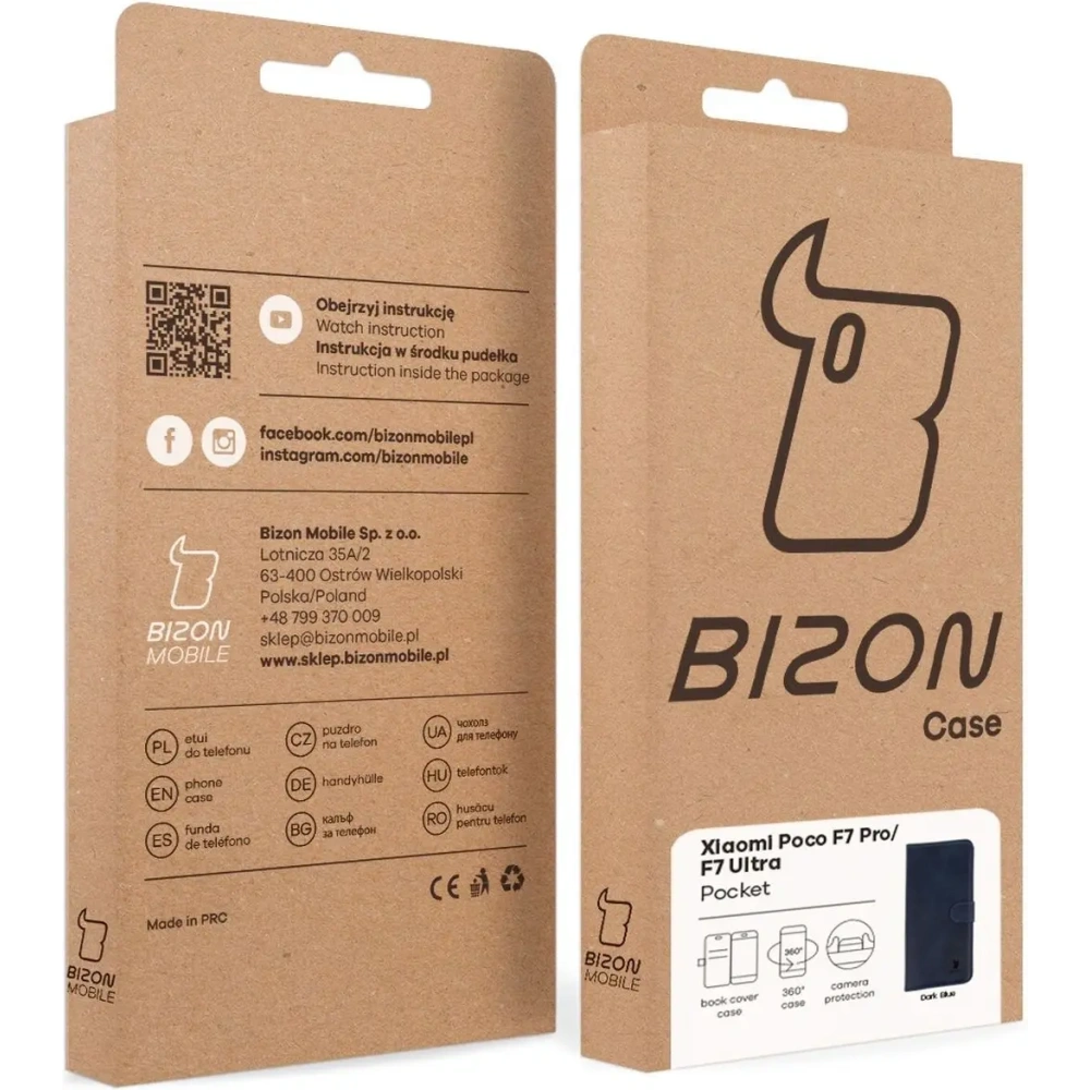 Hurtownia GSM - Bizon Case Tasche Xiaomi POCO F7 Pro / F7 Ultra marineblau - BIZ9365 - {ean13} - Hurt