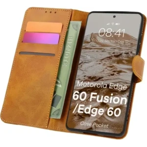 Hurtownia GSM - Bizon Case Pocket Motorola Edge 60 Fusion / Edge 60 / 60 braun - BIZ9366 - {ean13} - Hurt