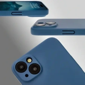 Hurtownia GSM - Etui Bizon Case Łupka do Apple iPhone 15 Plus niebieskie - BIZ9368 - {ean13} - Hurt