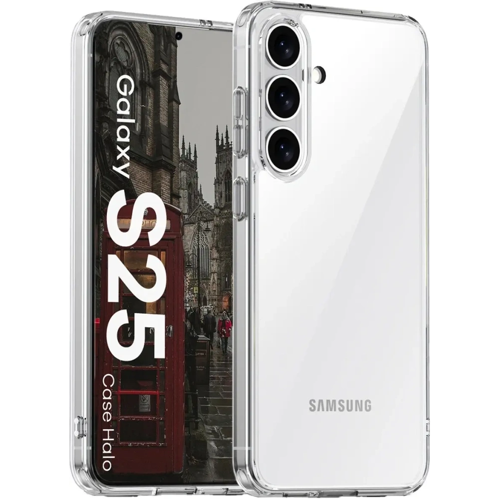 Wholesale Bizon Case Halo Samsung Galaxy S25 clear - BIZ9369 - {ean13} - Hurt