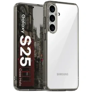 Hurtownia GSM - Caz Bizon Halo Samsung Galaxy S25 negru fumuriu - BIZ9370 - {ean13} - Hurt