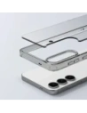 Hurtownia GSM - Etui Bizon Case Halo do Samsung Galaxy S25 przydymione-czarne - BIZ9370 - {ean13} - Hurt