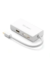 Hurtownia GSM - Adapter Mini DisplayPort do HDMI/VGA/DVI UGREEN MD114 (biały) - UGR376WHT - {ean13} - Hurt