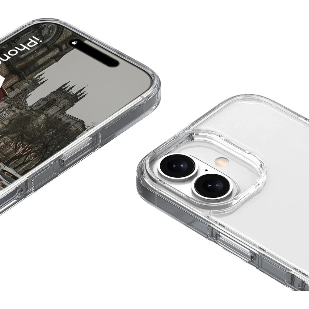 Hurtownia GSM - Husa Bizon Case Halo pentru Apple iPhone 16 transparentă - BIZ9371 - {ean13} - Hurt