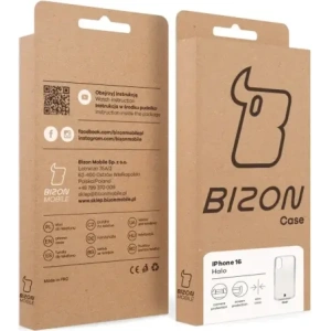 Hurtownia GSM - Husa Bizon Case Halo pentru Apple iPhone 16 transparentă - BIZ9371 - {ean13} - Hurt