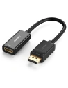 Adapter, kabel DisplayPort (męski)  - HDMI (żeński) UGREEN MM137, FullHD (czarny)