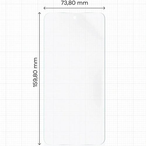 Folia matowa Bizon Glass Film Sun do Nothing Phone (3a) Pro [2 PACK]