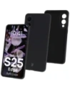 Silikonowe etui Bizon Soft Case do Samsung Galaxy S25 Edge czarne