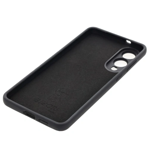 Silikonowe etui Bizon Soft Case do Samsung Galaxy S25 Edge czarne