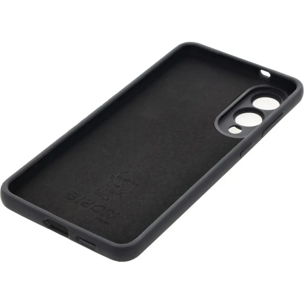 Hurtownia GSM - Silikonowe etui Bizon Soft Case do Samsung Galaxy S25 Edge czarne - BIZ9376 - {ean13} - Hurt