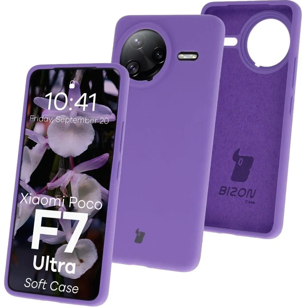 Hurtownia GSM - Husa moale Bizon pentru Xiaomi POCO F7 Ultra violet - BIZ9378 - {ean13} - Hurt