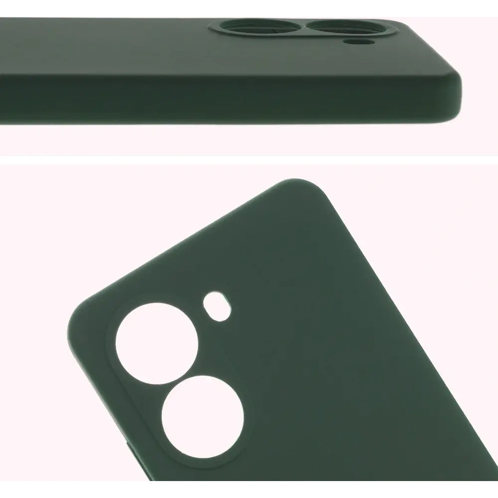 Hurtownia GSM - Silikonowe etui Bizon Soft Case do Xiaomi POCO X7 Pro ciemnozielone - BIZ9379 - {ean13} - Hurt