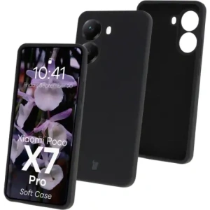 Hurtownia GSM - Husa moale Bizon pentru Xiaomi POCO X7 Pro neagră - BIZ9380 - {ean13} - Hurt