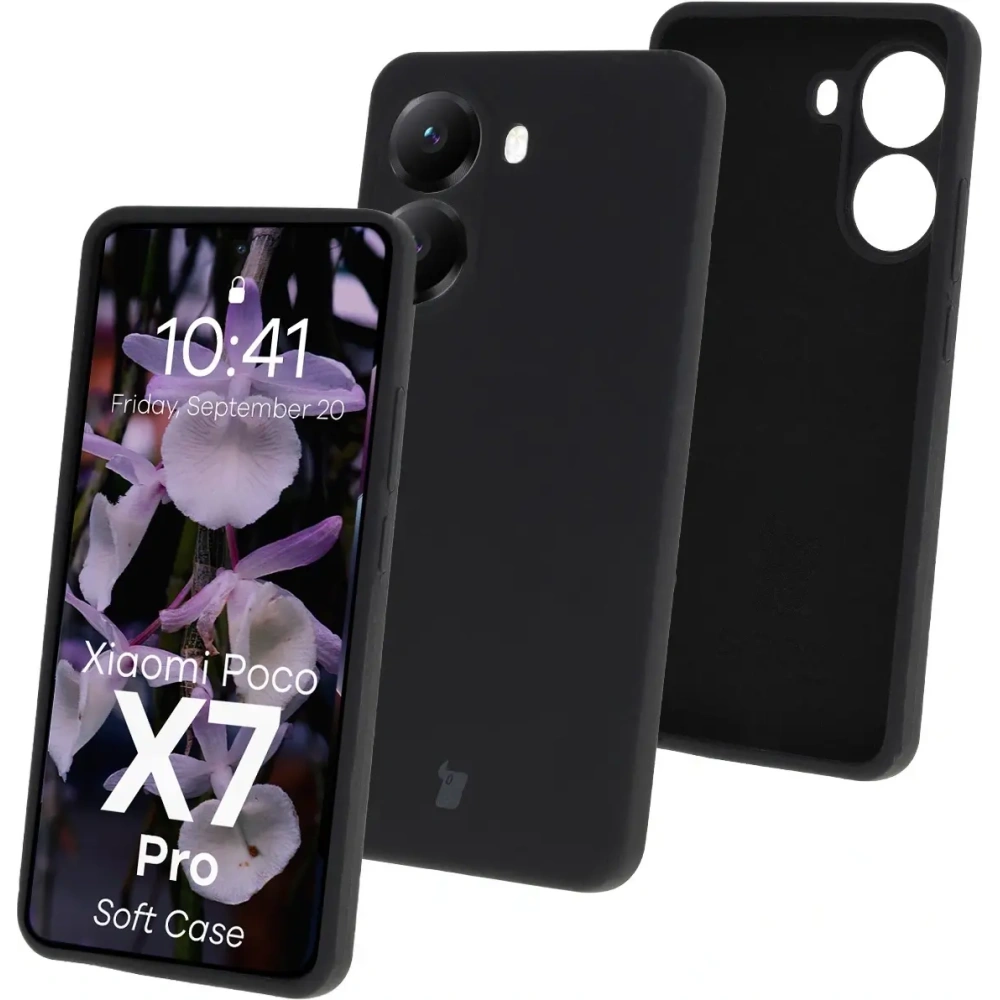 Hurtownia GSM - Bizon Soft Case Xiaomi POCO X7 Pro fekete - BIZ9380 - {ean13} - Hurt