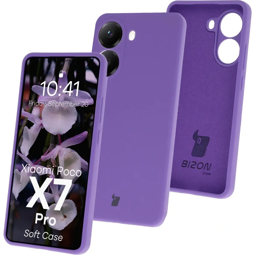 Hurtownia GSM - Bizon Soft Case Xiaomi POCO X7 Pro lila - BIZ9381 - {ean13} - Hurt