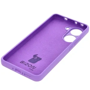 Hurtownia GSM - Husă moale Bizon pentru Xiaomi POCO X7 Pro, violetă - BIZ9381 - {ean13} - Hurt