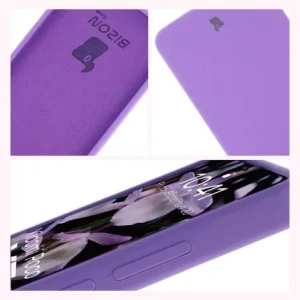 Hurtownia GSM - Husă moale Bizon pentru Xiaomi POCO X7 Pro, violetă - BIZ9381 - {ean13} - Hurt