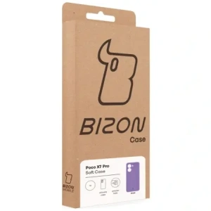 Hurtownia GSM - Husă moale Bizon pentru Xiaomi POCO X7 Pro, violetă - BIZ9381 - {ean13} - Hurt
