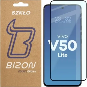 Hurtownia GSM - Bizon Glass Edge 2 Vivo V50 Lite 4G / 5G cadru negru - BIZ9383 - {ean13} - Hurt