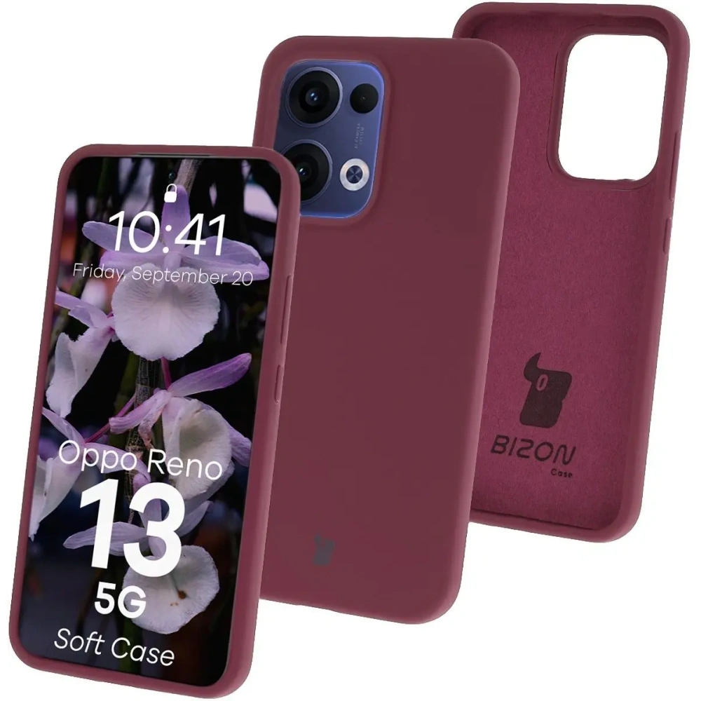 Hurtownia GSM - Bizon Soft Case Oppo Reno13 sötétlila - BIZ9385 - {ean13} - Hurt