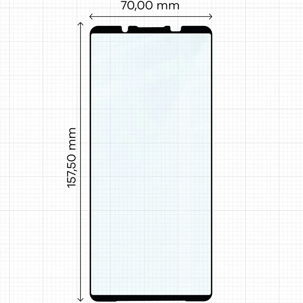 Hurtownia GSM - Szkło hartowane Bizon Glass Edge 2 do Xperia 1 VII czarna ramka - BIZ9387 - {ean13} - Hurt