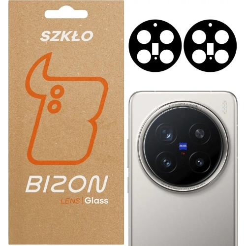Szkło na aparat Bizon Glass Lens do Vivo X200 Pro [2 PACK]