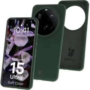 Hurtownia GSM - Husa moale Bizon pentru Xiaomi 15 Ultra verde închis - BIZ9391 - {ean13} - Hurt