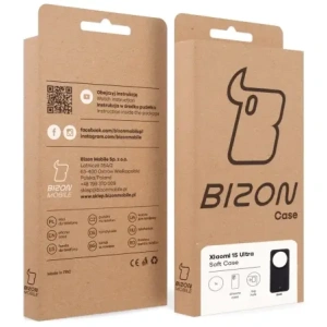Hurtownia GSM - Husa moale Bizon pentru Xiaomi 15 Ultra neagră - BIZ9392 - {ean13} - Hurt