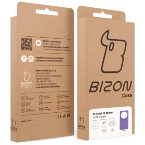 Hurtownia GSM - Husă moale Bizon pentru Xiaomi 15 Ultra violet - BIZ9393 - {ean13} - Hurt