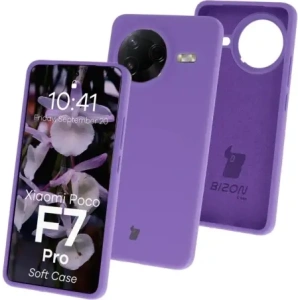 Hurtownia GSM - Husa moale Bizon pentru Xiaomi POCO F7 Pro violetă - BIZ9394 - {ean13} - Hurt