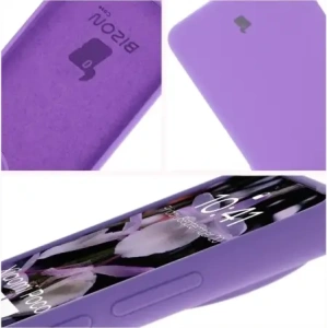 Hurtownia GSM - Husa moale Bizon pentru Xiaomi POCO F7 Pro violetă - BIZ9394 - {ean13} - Hurt