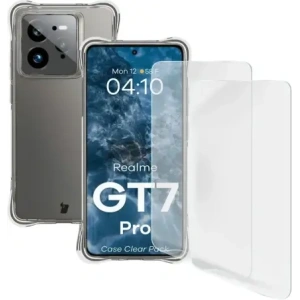 Hurtownia GSM - Bizon Case Clear Pack Hülle + 2x Bildschirmfolie Realme GT 7 Pro - BIZ9395 - {ean13} - Hurt