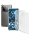Etui + 2x folia na ekran Bizon Case Clear Pack do Realme GT 7 Pro