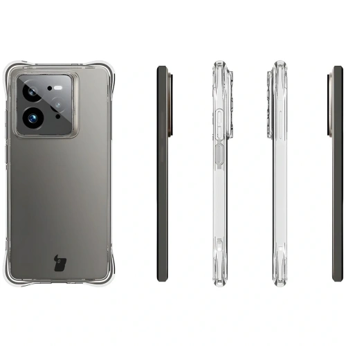 Etui + 2x folia na ekran Bizon Case Clear Pack do Realme GT 7 Pro