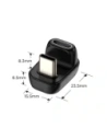Hurtownia GSM - Tech-Protect Ultraboost AA04 Úhlový adaptér USB-C Černý - THP4228 - {ean13} - Hurt