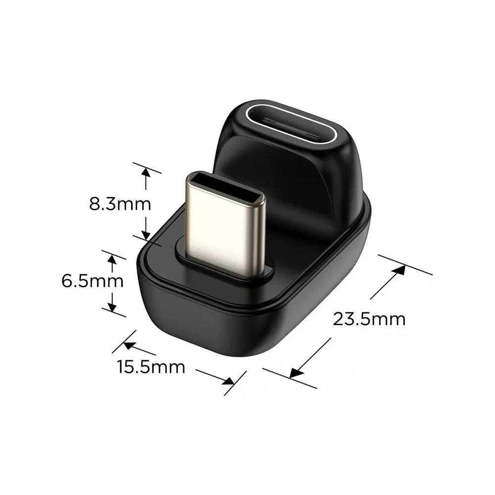 Hurtownia GSM - Tech-Protect Ultraboost AA04 Úhlový adaptér USB-C Černý - THP4228 - {ean13} - Hurt