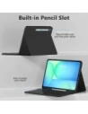 Hurtownia GSM - Tech-Protect SmartCase Toll + Billentyűzet Samsung Galaxy Tab S10 FE+ Plus 13.1 X620 / X626b Fekete - THP4229 - {ean13} - Hurt